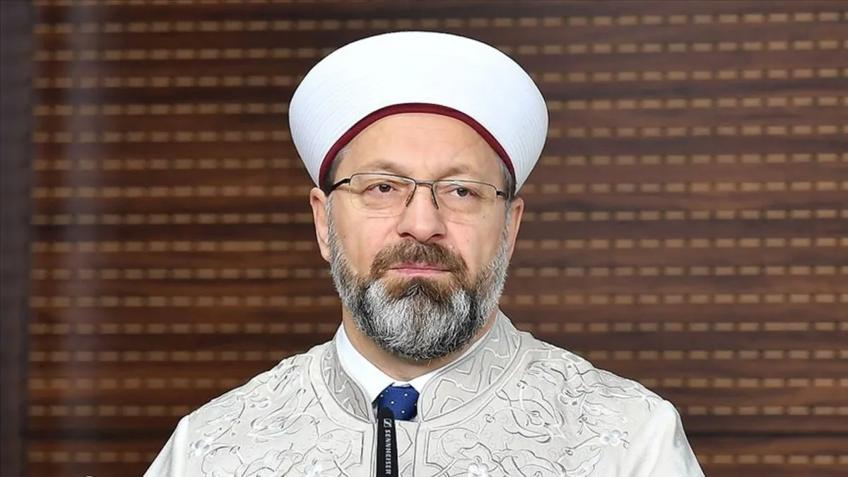 Diyanet İşleri Başkanı Erbaş’ran Regaib Gecesi mesajı