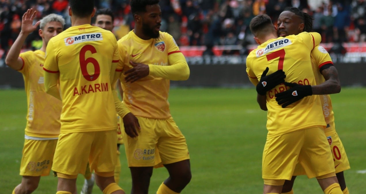 Kayserispor’un 6 maçlık hasreti sona erdi