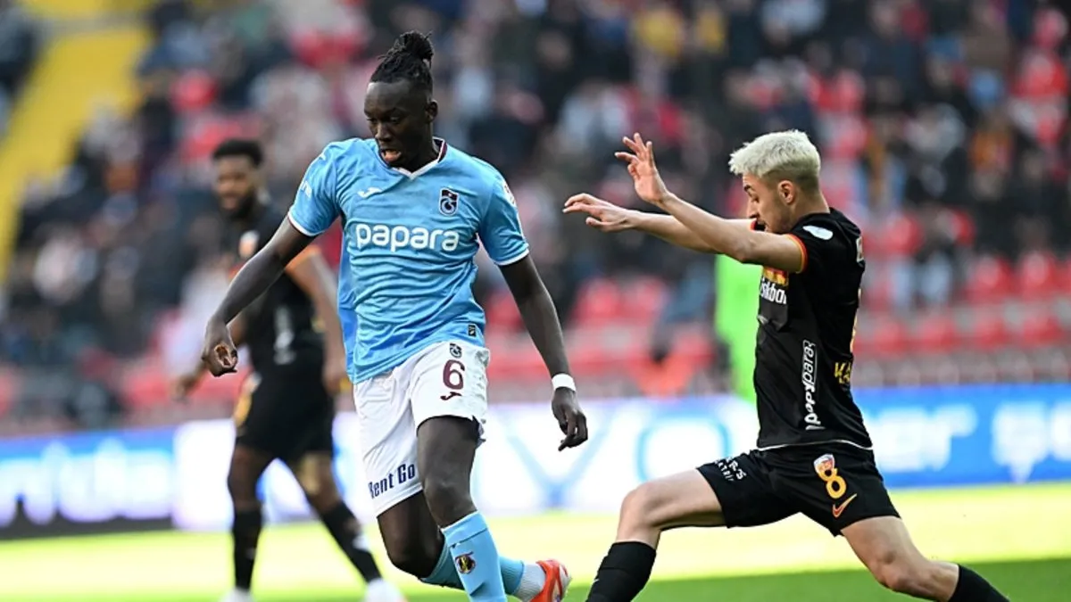 Son dakika haberi: Trabzonspor, Kayserispor engelini aşamadı!